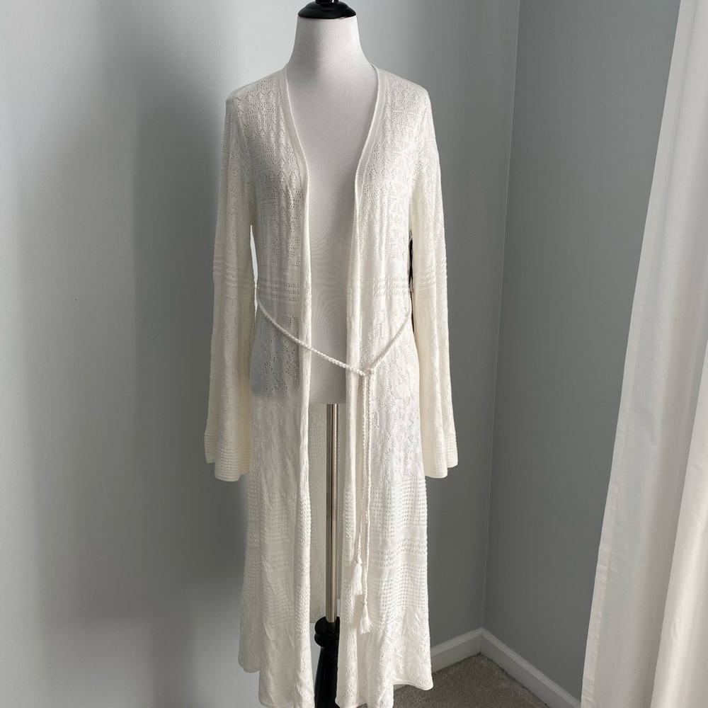 Lovers + Friends Darine Crochet Cardigan NWT - Picture 4 of 6